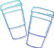 Image of to coffee cups